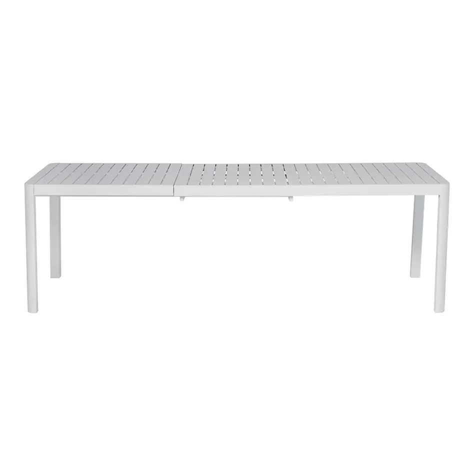 Table de jardin extensible jusqu'à 240 cm avec structure en aluminium - Geoffroy Viadurini
