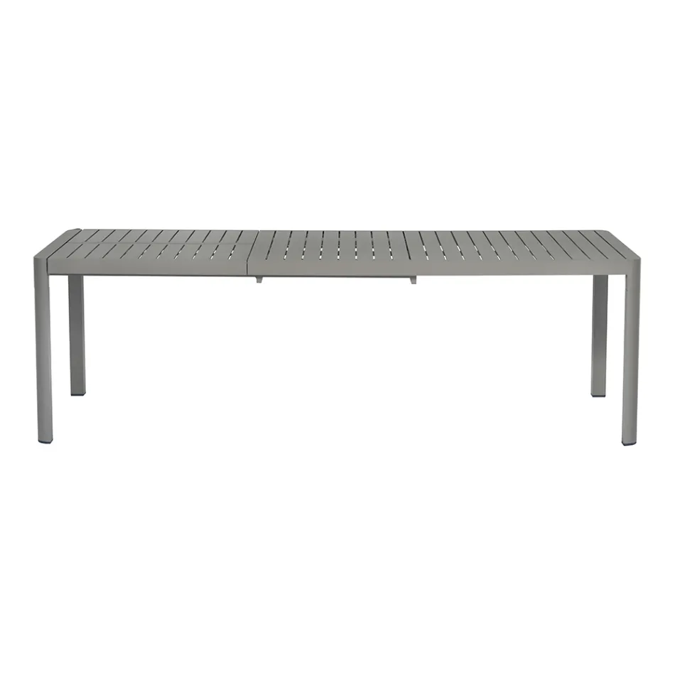 Table de jardin extensible jusqu'à 240 cm avec structure en aluminium - Geoffroy Viadurini