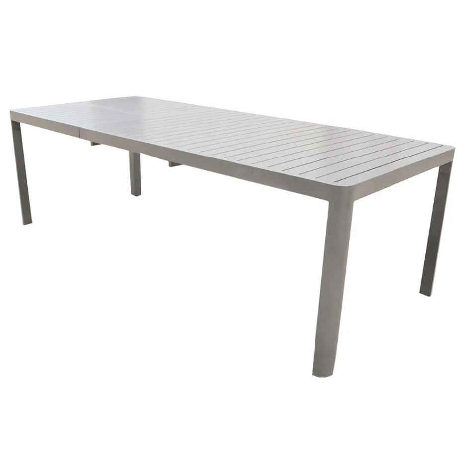 Table de jardin extensible jusqu'à 240 cm avec structure en aluminium - Geoffroy Viadurini