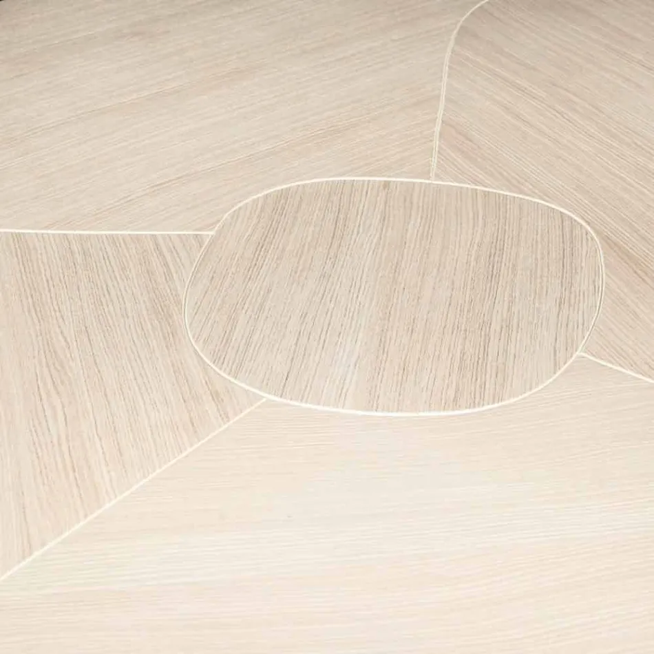 dans le tableau de chêne brossé avec finition à la cire Andy Viadurini