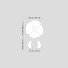 dans le tableau de chêne brossé avec finition à la cire Andy Viadurini