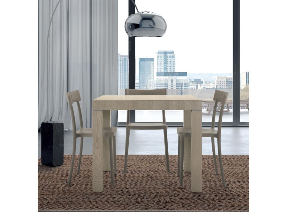 Table extensible en bois stratifié jusqu'à 470 cm Made in Italy – Gordito Viadurini