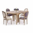 Table extensible en bois massif jusqu'à 382 cm Homemotion - Brindisi Viadurini