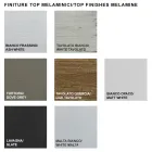 Table extensible en bois mélaminé jusqu'à 470 cm Made in Italy – Gordito Viadurini