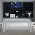 Table extensible en bois mélaminé jusqu'à 470 cm Made in Italy – Gordito Viadurini