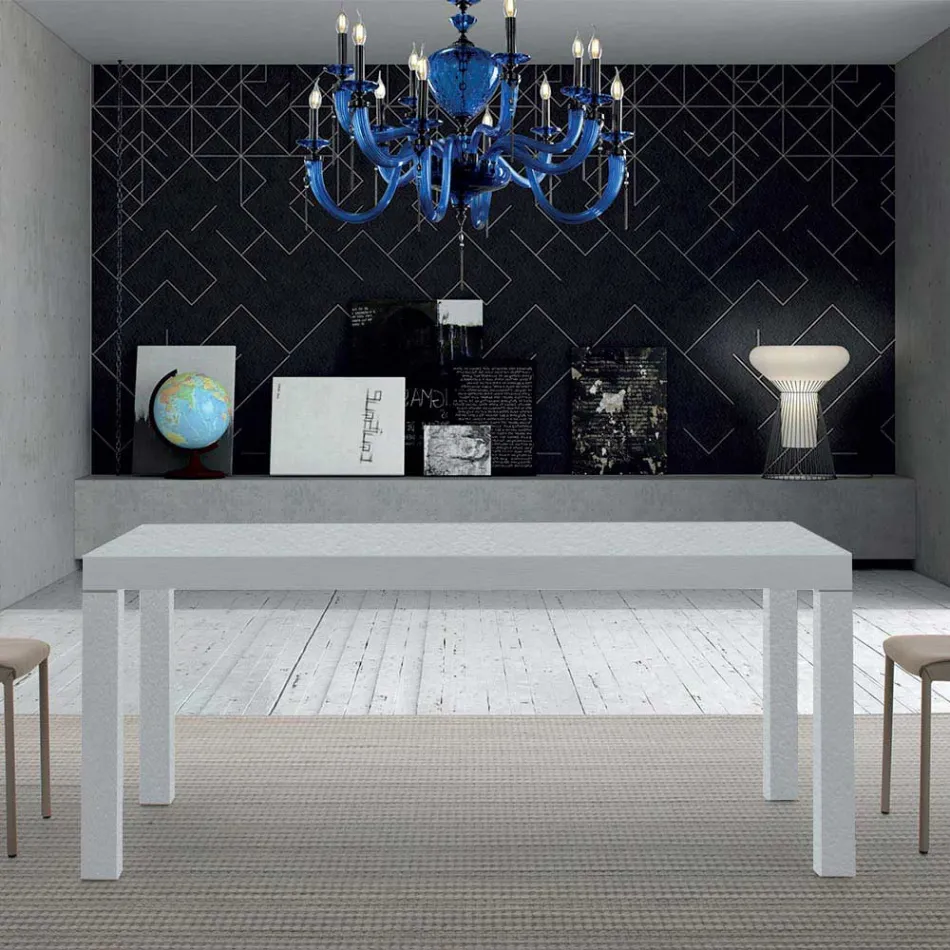 Table extensible en bois mélaminé jusqu'à 470 cm Made in Italy – Gordito Viadurini