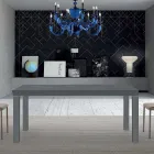 Table extensible en bois mélaminé jusqu'à 470 cm Made in Italy – Gordito Viadurini