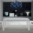 Table extensible en bois mélaminé jusqu'à 470 cm Made in Italy – Gordito Viadurini