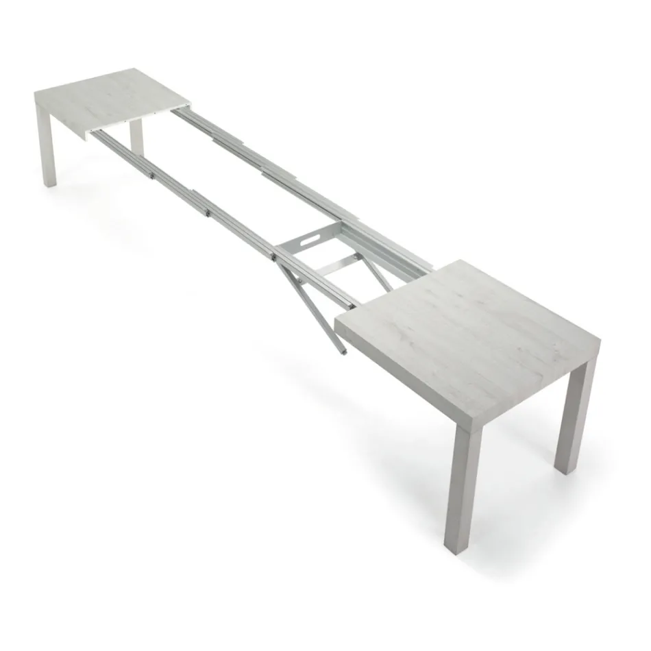 Table extensible en bois mélaminé jusqu'à 470 cm Made in Italy – Gordito Viadurini