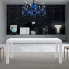 Table extensible en bois mélaminé jusqu'à 470 cm Made in Italy – Gordito Viadurini