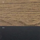 Table en plaqué chêne Masellato et métal Made in Italy - Seoul Viadurini