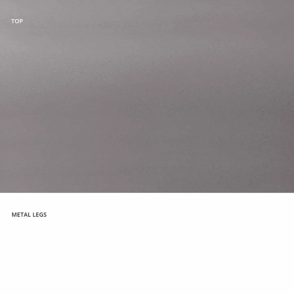 Table en verre trempé de design moderne produite en Italie, Clark Viadurini