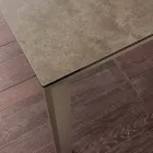 Table extensible pliante en vitrocéramique jusqu'à 240 cm Terni Viadurini