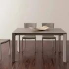 Table extensible pliante en vitrocéramique jusqu'à 240 cm Terni Viadurini
