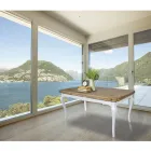 Table d'intérieur extensible en sapin avec coins façonnés Made in Italy - Faramir Viadurini