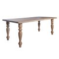 Table d'intérieur avec plateau et pieds en chêne Made in Italy - Geolier