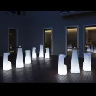 Table haute lumineuse d'extérieur avec LED en Hpl et polyéthylène fabriquée en Italie - Forlina Viadurini