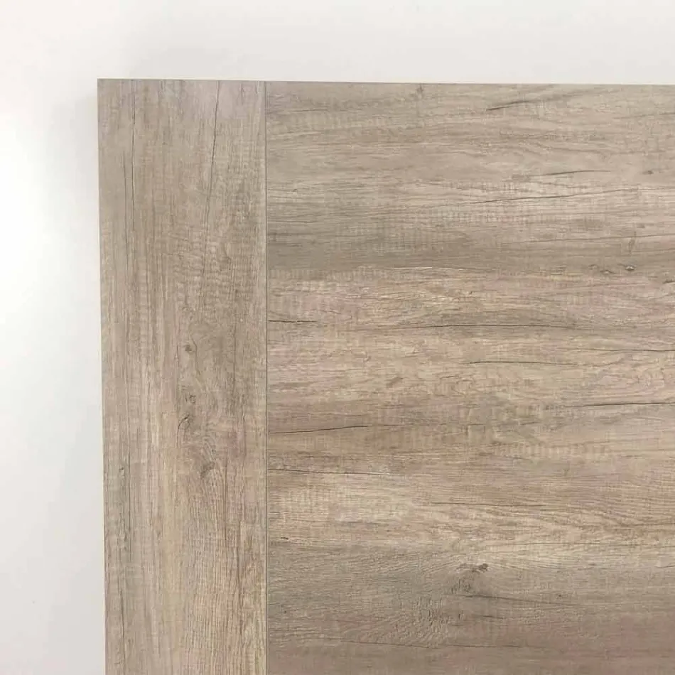 Table extensible moderne jusqu'à 260/280 cm en bois et métal - Teramo Viadurini