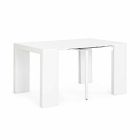 Table extensible moderne jusqu'à 270 cm en MDF laqué Homemotion - Cush Viadurini