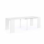 Table extensible moderne jusqu'à 270 cm en MDF laqué Homemotion - Cush Viadurini