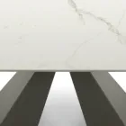 Table Extensible Moderne jusqu'à 278 cm en Céramique Made in Italy - Dalmatien Viadurini