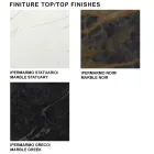 Table Extensible Moderne jusqu'à 278 cm en Céramique Made in Italy - Dalmatien Viadurini