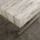 Table extensible ou table basse avec plateau en mélaminé Palau Viadurini