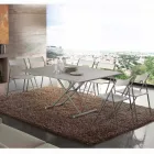 Table extensible ou table basse en mélaminé design Nuoro Viadurini