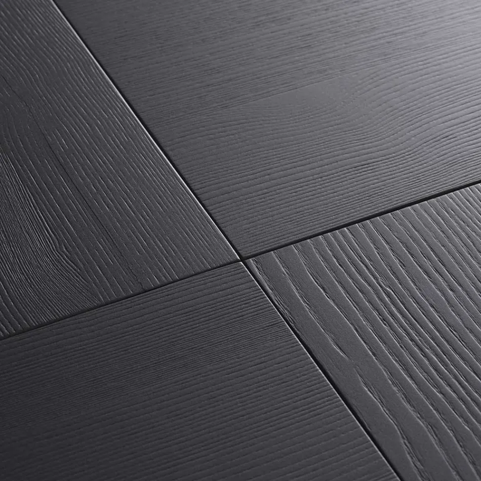 Table de salle à manger ovale en contreplaqué plaqué frêne - Capricorne Viadurini