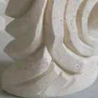 petra table ovale avec Furies en cristal de conception moderne Viadurini