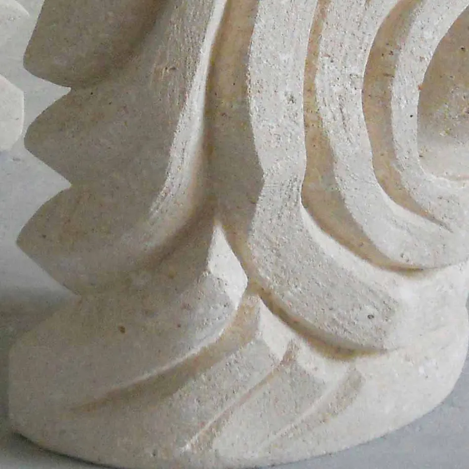 petra table ovale avec Furies en cristal de conception moderne Viadurini