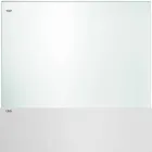 Plateau en Verre Extra-clair et Pieds Métal 3 Finitions 4 Tailles - Speck Viadurini