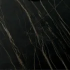 Table à manger extensible jusqu'à 2,8 m en métal et plateau en céramique mate - Rashid Viadurini