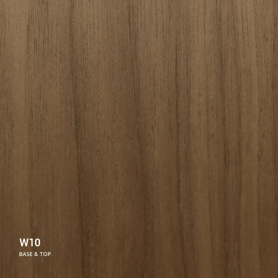 Table à manger extensible jusqu'à 170 cm en bois plaqué - Nutello Viadurini