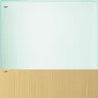 Table à manger en verre transparent et métal de différentes couleurs 5 tailles - Aschio Viadurini