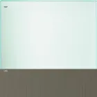 Table à manger en verre transparent et métal de différentes couleurs 5 tailles - Aschio Viadurini