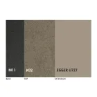 Table à manger ronde extensible jusqu'à 270 cm en céramique Made in Italy - Muschio Viadurini