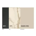 Table à manger ronde extensible jusqu'à 270 cm en céramique Made in Italy - Muschio Viadurini