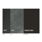 Table à manger ronde extensible jusqu'à 270 cm en céramique Made in Italy - Muschio Viadurini