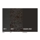 Table à manger ronde extensible jusqu'à 270 cm en céramique Made in Italy - Muschio Viadurini