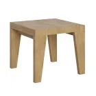 Table Carrée Extensible jusqu'à 246 cm en Bois Made in Italy - Fleur Viadurini