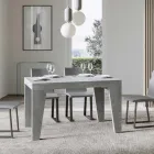 Table Carrée Extensible jusqu'à 440 cm en Bois Made in Italy - Fleur Viadurini