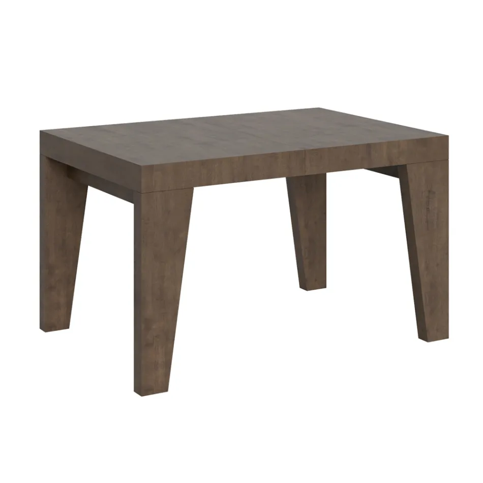 Table Carrée Extensible jusqu'à 440 cm en Bois Made in Italy - Fleur Viadurini