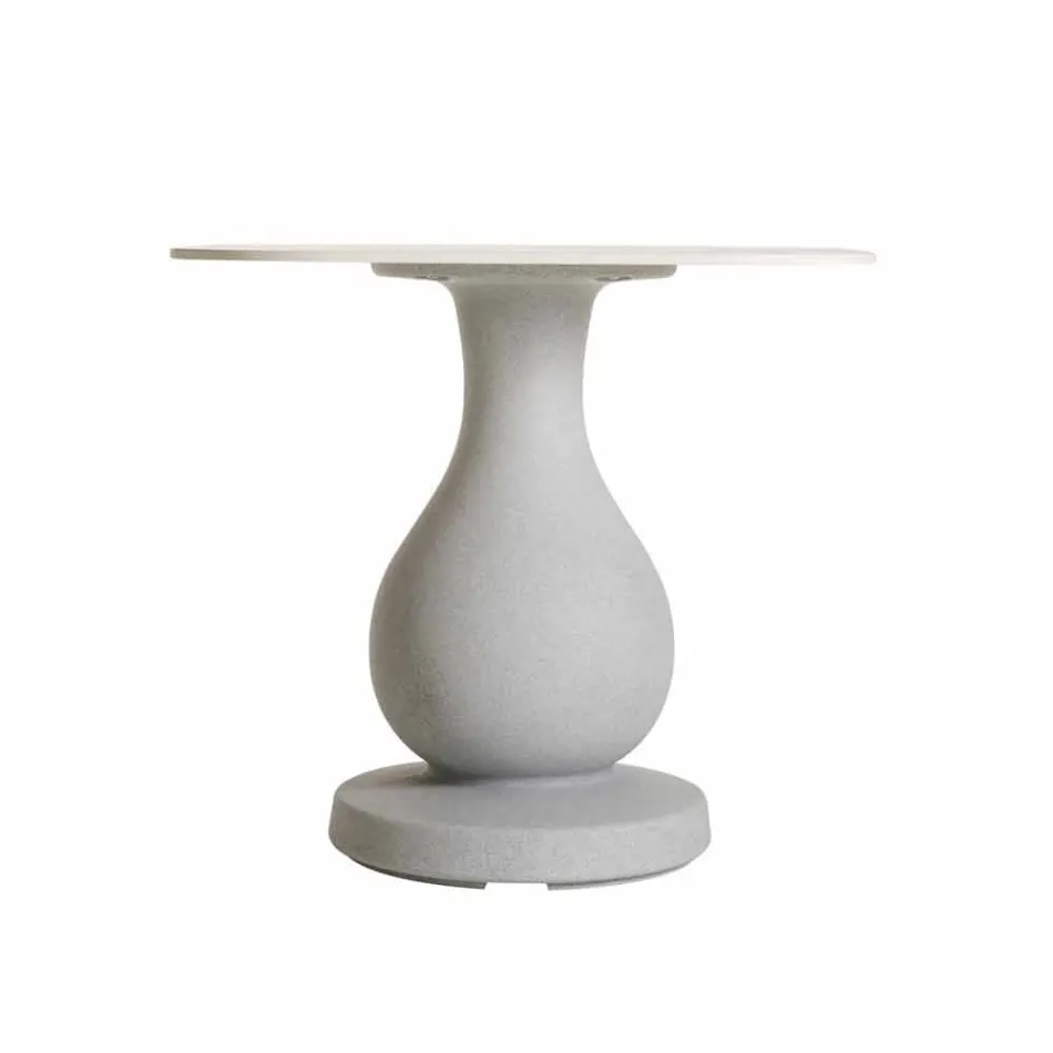 Table de salle à manger carrée, plateau en HPL - XIXe siècle par Slide Viadurini