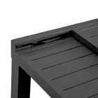 Table rectangulaire extensible à 210 cm en aluminium - Pennarello Viadurini