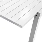 Table rectangulaire extensible à 210 cm en aluminium - Pennarello Viadurini