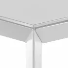Table extensible jusqu'à 220 cm mat Jordy blanc Viadurini