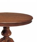 Table ronde avec rallonge de 34 cm Made in Italy - Tellus Viadurini