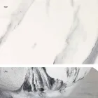 Table ronde de design classique, plateau Ø140 et HPL - XIXe siècle par Slide Viadurini