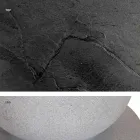 Table ronde de design classique, plateau Ø140 et HPL - XIXe siècle par Slide Viadurini